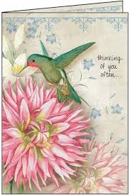 Thinking of you cards can be motivational to help boost a friends confidence. Thinking Of You Often Card S2103