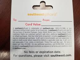 Maybe you would like to learn more about one of these? Southwest Gift Cards Sold In Stores Currently Have The Southwest Airlines Community