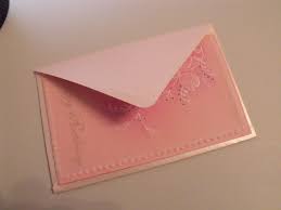 Card seen from the top. How To Make An Envelope For Your Hand Made Cards Card Making Downloads