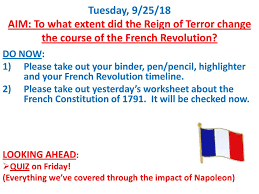 Monday 9 17 18 Aim What Were The Primary Causes Of The French Revolution Which Of These Were The Most Compelling Do Now Please Take Out Your Hw Ppt Download