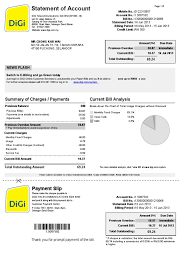 Digi bill statements are released on a monthly basis, following a full month's bill cycle. Digi 1306 Cheque Banking