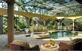 See more ideas about backyard pool, pool cage, backyard. 15 Stylish Pool Enclosure For Year Round Pool Usage Home Design Lover