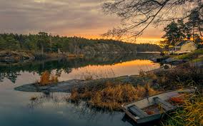 At 450,295 km2 (173,860 sq mi), sweden is the largest country in northern europe, the fifth largest in europe. Desktop Wallpapers Sweden Nature Sunrises And Sunsets 3840x2400