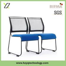 Modern deeply padded leather visitor chair available in white or black leather with sprung chrome cantilever base with cushioned arm pads. China Armless Stackable Office Visitor Chair Training Staff Modern Conference Room Guest Chairs China Visitor Chair Office Chair
