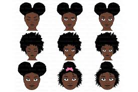 Afro Woman Svg Afro Lady Svg Files Pre Designed Photoshop Graphics Creative Market