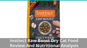 Wellness complete health natural wet canned cat food. Instinct Raw Boost Cat Food Dry Review And Nutrition Analysis