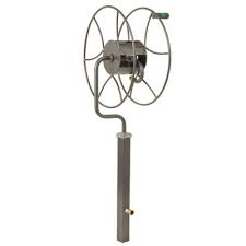 Swivel Hose Reel Post Mount Hose Reel Garden Hose Reel Hose Storage