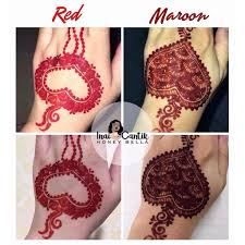 Ternyata corak ini menunjukkan perpaduan budaya tionghoa di tanah jawa lho. Shop Malaysia Inai Painting Carving Red Maroon Shopee Singapore