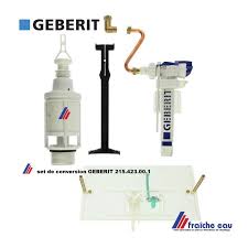 Set De Reparation Et Restauration Geberit 215 423 00 1 Pour Chasse Encastree Ancien Modele Le Kit Permets Le Start Stop