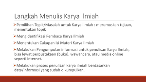 Peta konsep yang sesuai dengan isi kutipan karya ilmiah di atas adalah. Menulis Karya Ilmiah Judul Abstrak Kata Kunci Ppt Download