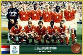 Holland Team Group At The 1996 European Championships Futbol
