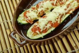 You could even use italian sausage. Beef Stuffed Zucchini Boats Stock Image Image Of Cheesy Israel 120876909