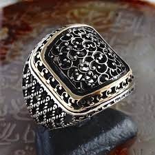 Sterling silver rings which have no surface treatment can be sized. 925 Sterling Silver Mens Ring Handcrafted Elegant Jewelry Free Etsy Sterling Silver Mens Mens Silver Rings Rings For Men