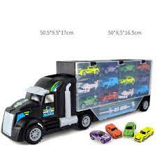 12pcs Set Car Model Transport Car Carrier Truck Toy For Boys Kids Children 711915599748 Ebay