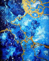 See more ideas about gold aesthetic, everything is blue, blue aesthetic. Https Www Etsy Com Listing 278296048 Blue And Gold Gold Aesthetic Abstract Pouring Art