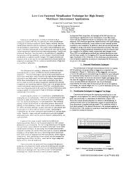 Low-cost patterned metallization technique for high density multilayer  interconnect applications