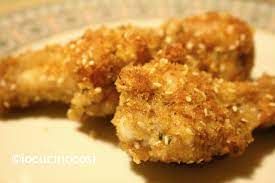 Alette Di Pollo Impanate Al Forno Ricetta Secondo Sfizioso