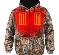 ActionHeat 5V Battery Heated Hunting Hoodie Jacket - Camouflage