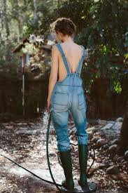 Haute Vanity Jeans Latzhose Modestil Anziehsachen