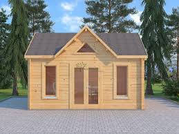 This couple finished the exterior of their cabin working only weekends in just 5 months. Devon Clockhouse 5m X 4m Cooper Log Cabins Superior By Design