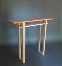 Classic Hall Table Narrow Console For Entry Tables Handmade Etsy In 2020 Modern Wood Furniture Furniture Design Table Hall Table