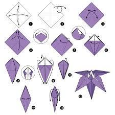 Origami tulpe pdf zum ausdrucken. Origami Falten Anleitung Der Besten Motive Z B Kranich