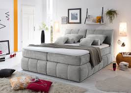 Bett bettgestell 160x200 cm online kaufen bei otto große auswahl ratenkauf kauf auf rechnung möglich jetzt dein doppelbett in 160x200 bestellen. Toledo 160x200 Cm Boxspringbett Bett Hellgrau Kaufen Bei Froschkonig24 Gmbh