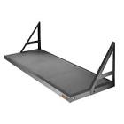 Premier Series 45-inch W x 20-inch D GearLoft Steel Garage Shelf in Hammered Granite GAWA45SFTG Gladiator