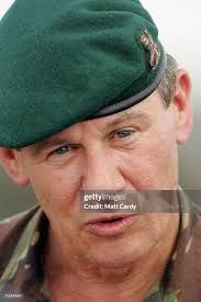 Brigadier Jerry Thomas commander of 3 Commando Brigade Royal Marines,...  News Photo