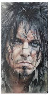 Nikki Sixx Hand Towels for Sale