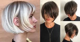 Look like you just stepped off the runway with this 'do. Short Hairstyles With Bangs 2021