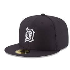 Detroit Tigers New Era Home Diamond Era 59fifty Fitted Hat Navy Fitted Hats Mlb Detroit Tigers Detroit Tigers