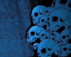 Maybe you would like to learn more about one of these? Blue Skull Wallpapers Top Free Blue Skull Backgrounds Wallpaperaccess