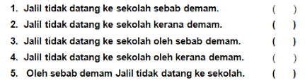 So in the end, he is the boy who will eventually hear the mermaid's voice again. Bm Sebab Vs Kerana Vs Oleh Sebab Vs Oleh Kerana Life Long Sharing