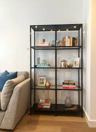 Ikea Vittsjo Glass Shelving Unit Industrial Style Modern Shelves Ebay Glass Shelving Unit Ikea Vittsjo Shelves
