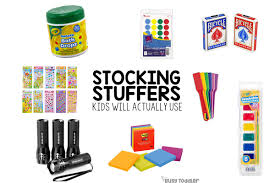 We've got fun, clever picks for every age! 20 Stocking Stuffers For Kids That They Ll Actually Use Busy Toddler