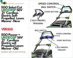 And for the ultimate in. Ego Lm2102sp Versus Lm2135sp Self Propelled Electric Lawnmower Comparison Cordless Electric Lawn Mower Reviews
