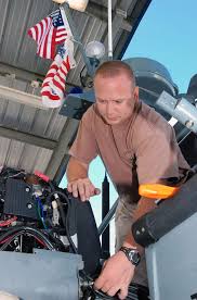 Coast Guard Petty Officer 2nd Class John Evert, a machinery