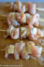 Brochettes De Poulet Marine Au Miel Et Fromage Recette Recettes De Cuisine Recette Brochette Poulet Marine