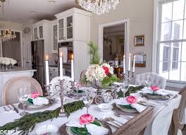 I love to layer a charger, plate and wine stems with a bit of gilding 6 Tips For Creating Elegant Christmas Table Settings In The Kitchen