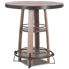Dhp fusion metal square dining table with wood table top, distressed metal finish for industrial appeal, antique gun metal. Antique Bistro Metal Table 967 Bistro2 Afw Com