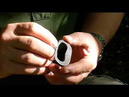 You can strike the steel against the flint. How To Strike A Traditional Flint And Steel Youtube