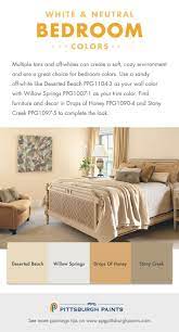 Take a look at these white bedroom ideas and tips to create a space that's anything but. Off White And Neutral Paint Colors For Bedrooms From Ppg Pittsburgh Paints Multiple Tans And Off Whites Off White Bedrooms Bedroom Colors White Wall Bedroom