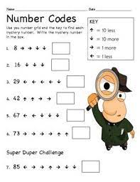 Number Codes Is A Great Activity That Incorporate Elementary Coding With Using The Number Grid In Math Cl 1st Grade Math Games 2nd Grade Math Games Number Grid