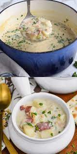 The Best New England Clam Chowder Video Clam Chowder Recipes Chowder Recipes Chicken Soup Recipes