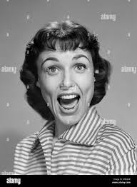 1950s funny Black and White Stock Photos & Images