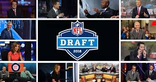 With the redraft, we're going to use the original order of the 2017 draft, which means all trades that were made on draft day have been thrown out the window, with one. Espn S Presentation Of The 2018 Nfl Draft Espn Press Room U S