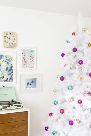 Maybe you would like to learn more about one of these? How To Style A Retro Mid Century White Christmas Tree Modern Christmas Decor White Christmas Tree Glamorous Christmas