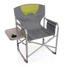 Director S Chair With Side Table Outdoor Folding Chairs Camping Chairs Coleman Camping Chairs