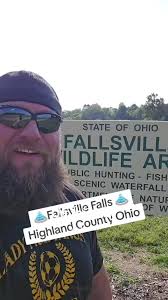 Exploring Fallsville Falls in Highland County, Ohio